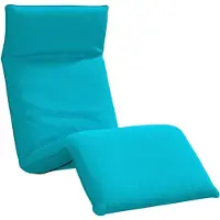 vidaXL Sonnenliege Klappbar Türkis 175x54x8,5 cm Oxford-Gewebe