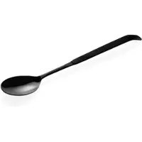 WAS Germany 8x Salatbesteck Salatl√∂ffel Kitchen Tool 1887, 24 cm, mit schwarzer PVD Beschichtung, Chromnickelstahl