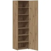 vidaXL Highboard Artisan-Eiche 50 x 42,5 x 185 cm