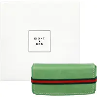Eight & Bob Leather Perfume Case (Grass Green)