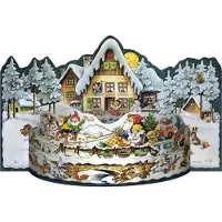 Sonstige Verlage Adventskalender "Schlittenfahrt"