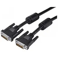 Generique DVI Monitorkabel, Duallink, 24+1pol DVI-D St./St., 2,0 m Zum Anschluss von Monitoren und Beamern mit