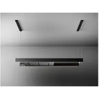 Falmec Inselhaube Light, 180 cm, Schwarz 102624
