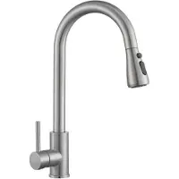 OEM Ausziehbare Küchenarmatur mit Sprinkler - Hochdruck - Einzelstück - Edelstahl