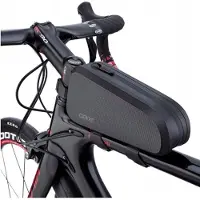 Fit4Med | Fahrradtasche - Schwarz - 22,5 X 10 X 6,4 Cm - Wasserdicht - 1,4 L
