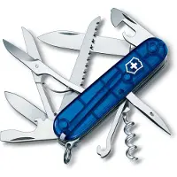 Victorinox Taschenmesser Huntsman Transparant Blue
