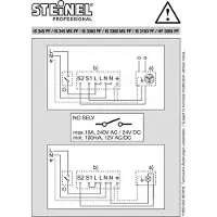 Steinel Bewegungsmelder IS 3180-E PF AP WS