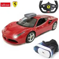 Rastar 1:14 RC Ferrari 488 GTB Rotes RC-Auto