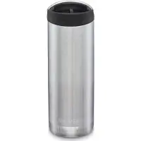 Klean Kanteen - TKWide Vacuum Insulated mit Café Cap - Isolierflasche Gr 473 ml grau