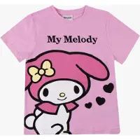 Hello Kitty My Melody T-Shirt, Rosa, 116-122