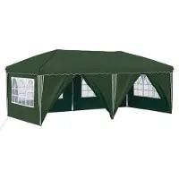 Syfax Pop-up Partyzelt 575 x 288 x 245 cm Grün