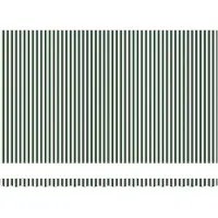vidaXL Ausziehbare Markise Grün und Weiß 500 x 300 x 165 cm
