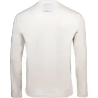 Armani Exchange für Herren. XM000364AF12308U0009 Weißes Langarm-T-Shirt (S), Lässig, Baumwolle