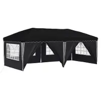 Syfax Pop-up Partyzelt 575 x 288 x 245 cm Antrazit
