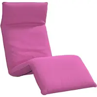vidaXL Sonnenliege Klappbar Rosa 175x54x8,5 cm Oxford-Gewebe