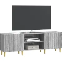 vidaXL TV-Schränk Graues Sonoma 150 x 31 x 50 cm Holzwerkstoff