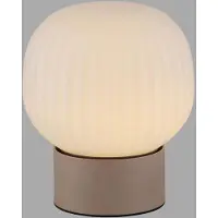 JUST LIGHT NAMI LED Tischleuchte Warmweiss Dimmbar 5W sand 15175-39