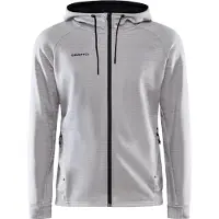Craft Sweatjacke ADV Unify FZ Hood Herren Grey Melange-M