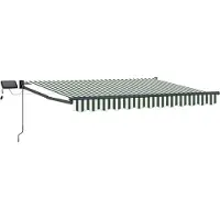 vidaXL Manuelle Gelenkarmmarkise mit LEDs 3 x 2,5 m