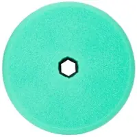 3M 3MTM Perfect-ItTM Polierschaumpad grob, Quick Connect System, Grün, Flach, 150 mm, 50878 | Packung (1 Stück)