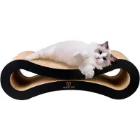 Markenlos Likea Ultimate Kratzbaum für Katzen mit Bett und Lounge