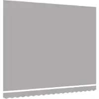 vidaXL Markisenersatzstoff Hellgrau 380 x 345 cm Polyester