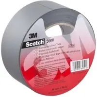 3M Scotch 2000 Universal-Klebeband, Grau, 50 mm x 46 m, 0,15 mm | Packung (1 Rolle)