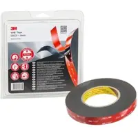 3M 3MTM VHBTM Klebeband 5952F, Schwarz, 19 mm x 11 m, 1.1 mm | Packung (1 Rolle)