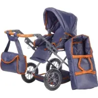 Knorrtoys Puppenwagen Ruby - dark blue