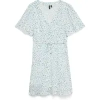 Vero Moda Sommerkleid Alba 10292845 Weiß Regular Fit