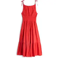 Tommy Hilfiger Ww0ww51052 ärmelloses Langes Kleid