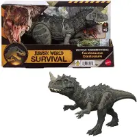 Jurassic World Wild Roar Dinosaurier-Actionfigur Spielzeug, Beißangriff und Brüllgeräusch, 4 Jahr(e), Mehrfarbig, Kunststoff