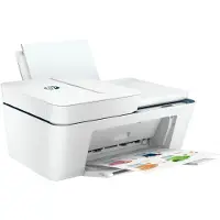HP DeskJet Plus 4130 Wireless All-in-One Farbe Drucker, Instant Ink; Kopierer, Scanner, Thermal Inkjet, Farbdruck, 4800 x 1200 DPI, Farbkopieren, A4, Indigo