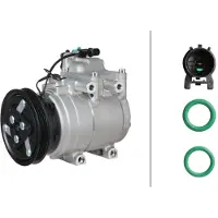 Hella Klimakompressor 12 V Ø 124 mm Thermo-Expertise für u.a. HYUNDAI ACCENT
