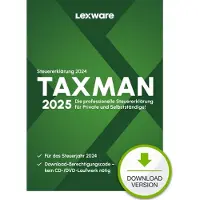 Lexware TAXMAN 2025 für das Steuerjahr 2024 | Sofortdownload + Produktschlüssel