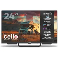 Cello 24" Voyager Traveller Tizen OS Smart‑TV mit integriertem 5G‑Router LED-Fernseher Triple Tuner, Pitch Perfect Sound, 12V - Wohnmobil & Wohnwagen