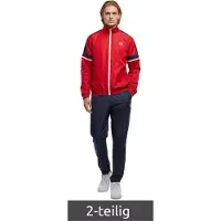 Sergio Tacchini 2-teiliger Cryo Herren Trainings-Anzug trendiger Sport-Anzug Fitness-Anzug 41532 Blau/Rot