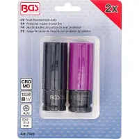 Bgs Kraft-Schoneinsatz-Satz | Antrieb Innenvierkant 12,5 mm (1/2") | 20,5 + 21,5 mm | 2-tlg.