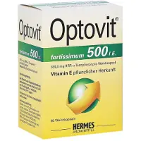 Hermes Arzneimittel GmbH Optovit Fortissimum 500 Kapseln 60 St