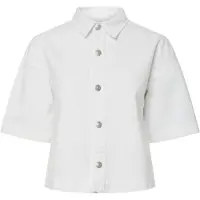 Pieces Pcsky A-silhouette Jeanshemd | Weiß | L
