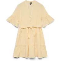 Vero Moda Kleid in Gelb - L