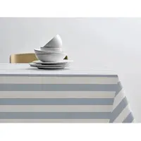 Södahl Tischdecke Parallel Linen Blue-100 x 140 cm