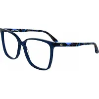 Lacoste L2989 N 55/15/140 Transparente blaue Acetat Brille für Damen L2989 N