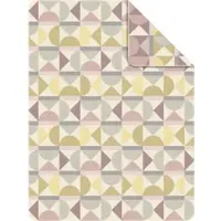 Ibena Jacquard Wohndecke GEOCA - B/L ca. 150,00x200,00