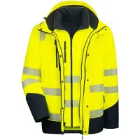 Nitras Warnschutzjacke 5 in 1 Gr. 5XL gelb