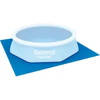 Bestway PE- Bodenplane 274 x 274 cm, blau, quadratisch