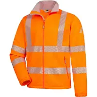 Nitras MOTION TEX VIZ, Warn-Fleecejacke, EN ISO 13688, EN ISO 20471 Gr.: 2XL