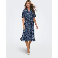 ONLY Hemdkleid Yasmin 15357241 Blau Regular Fit