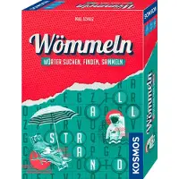 Kosmos Wömmeln, Wortsuchspiel, Gesellschaftsspiel, Familienspiel, Wort-Gitterrätsel, 682491