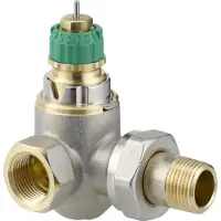 Danfoss Dynamic Valve RA-DV 15 druckunabhängig, R 1/2, WE re,vernickelt